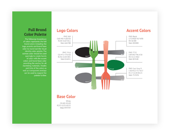 Brand color palette