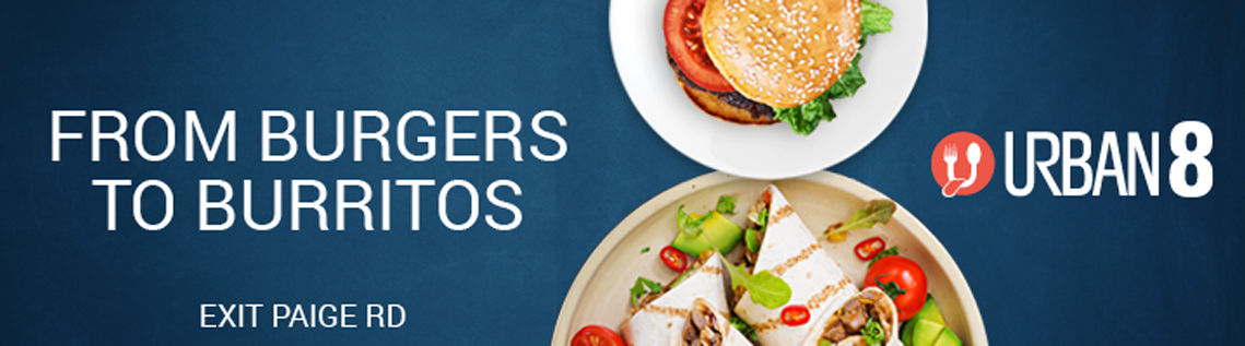 Burgers to burritos sustaining campaign billboard